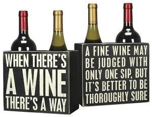 Wine-Bottle-Holder-Whimsical-Box-Sign-With-Wine-Themed-Proverbs-On-2 ...