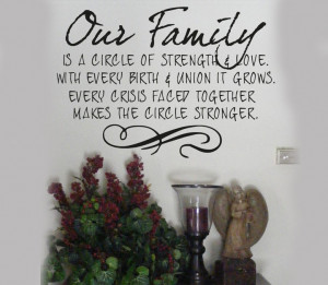 Quotes About Love Family And Strength #1