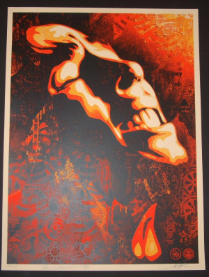 Shepard Fairey Bob Marley Slave Driver Print S N 2015
