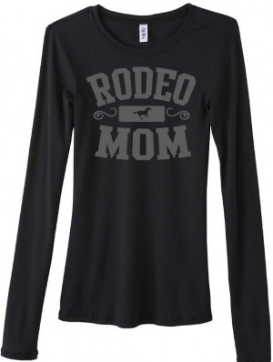 Rodeo Mom Long Sleeve Shirt