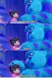 Monsters Inc Boo and Kitty