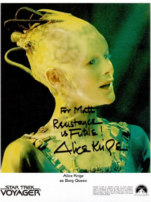 Alice Krige as The Borg Queen, Star Trek: Voyager / Star Trek: First ...