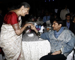 ... Dev Anand in New Delhi on October 18, 2011. Photo: Shiv Kumar