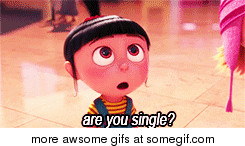Agnes wonders if youre single in despicable me 2 gif