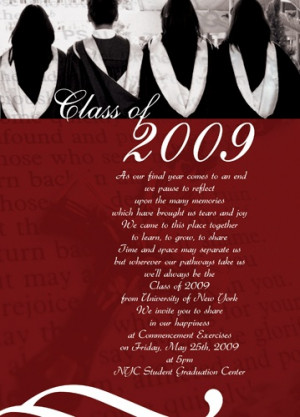 graduation announcements