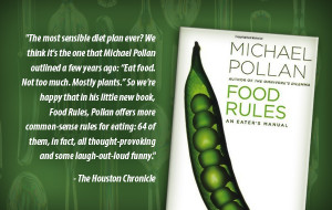 Michael Pollan’s ‘Food Rules: An Eater’s Manual’