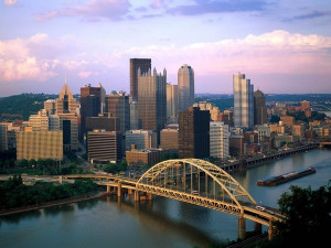 Pittsburgh Skyline from atop Mt. Washington
