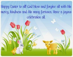 14. Easter Quotes and Sayings – “Happy Easter to all! God bless ...