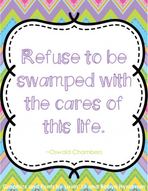 Wisdom for Wednesday - Swamped