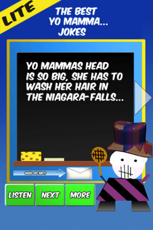 Free Yo Mamma Jokes Part 1 LITE iPhone App & Review