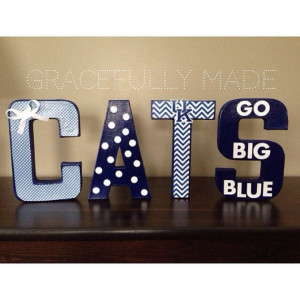 University of Kentucky Decorative Letters - Go to the hardware store ...