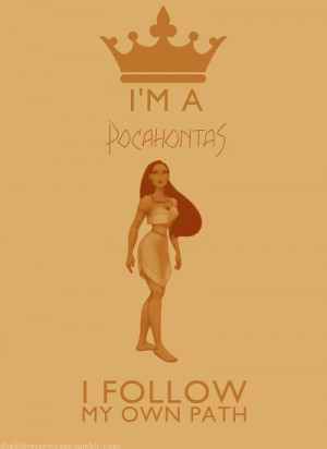 Disney Princess Disney Princesses: I'm a... Pocahontas