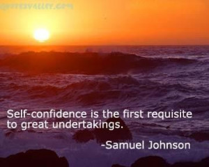 Self confidence quote