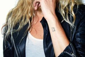 Chelsea Leyland's Basquiat tattoo.Tattoo Placements, Fashion Tattoos ...