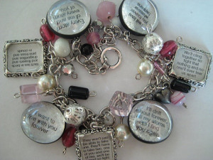 His Dark Materials Bracelet - Love quotes