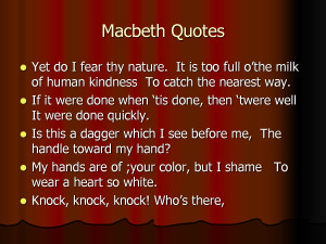 Macbeth Quotes by yurtgc548