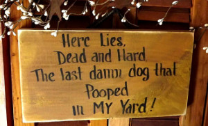 Funny Dog sign / wooden sign / 