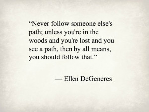 ... Home › Quotes › Ellen DeGeneres, talk show host – Purple Clover