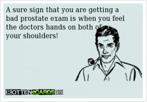 Funny ecards – Prostate exam