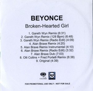 Quotes For Broken Hearted Girl ~ Beyonce Knowles Broken-Hearted Girl ...