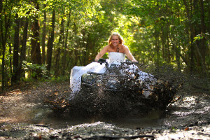 Trash the Dress session with a Real Bride!