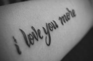cute, love, quote, tattoo, true