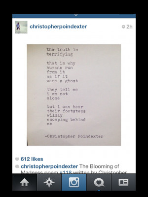 Christopher Poindexter Poems And Quotes