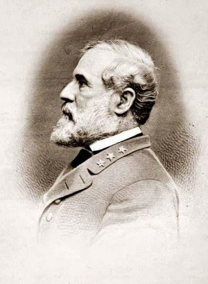General Robert E. Lee in Profile