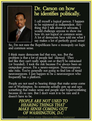 Simply an American w/ COMMON SENSE!!! People Feelings, Dr. Carson, Dr ...
