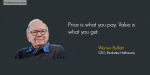 warren buffett financial literacy quote of the day