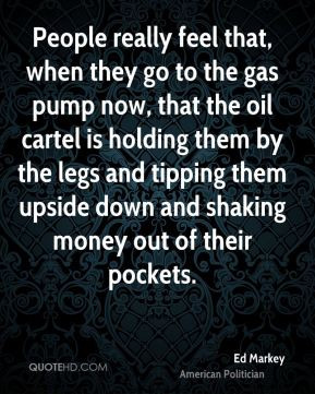 ... and tipping them upside down and shaking money out of their pockets