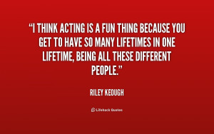 ... to have so many lifetimes in on... - Riley Keough at Lifehack Quotes