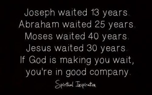 , people just sit back and wait for God to do everything. But, you ...