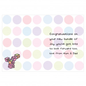 Baby Cards. New Baby Card Sayings. View Original . [Updated on 01/28 ...