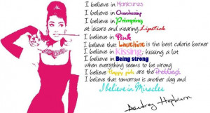 Amazing quote by Audrey Hepburn!