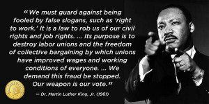 MLK fraud false slogans