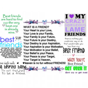 BFF Quotes! - Polyvore