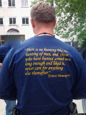 NYPD 'Hunting Of Man' T-Shirts Seen On On-Duty Officers In Queens ...
