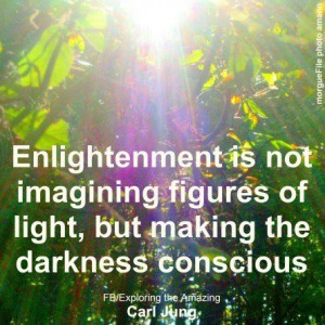 Casting shadows - Enlightenment (Carl Jung).