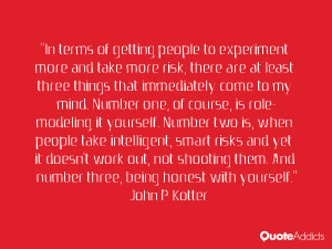 John P Kotter Quotes