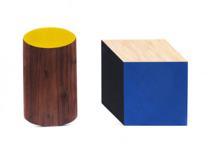 gunlocke cube and cylinder tables