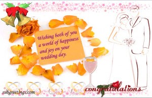 Quotes For New Married Couples ~ Wedding Wishes for a Newly Married ...