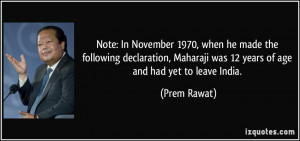 Prem Rawat Quote