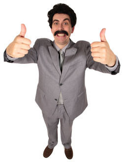 Borat Lookalike Tribute Act