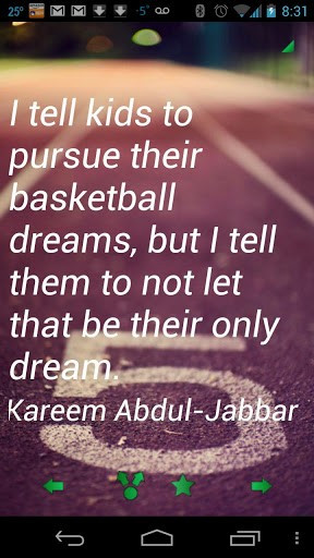 View bigger - Sports Quotes Pro for Android screenshot