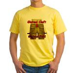 Gluteal Fold/Gluteal Cleft Yellow T-Shirt