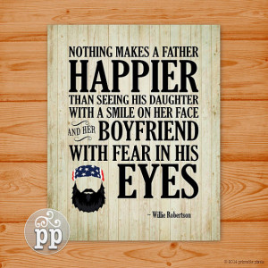 Duck Dynasty Willie Robertson Funny Quote Typographic Art Print ...
