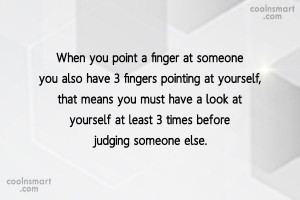 Judgement Quotes and Sayings