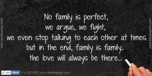 Family Quotes Argue Fight Love