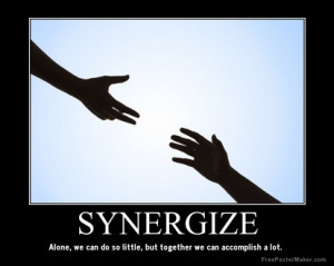 What does it mean to Synergize ?
